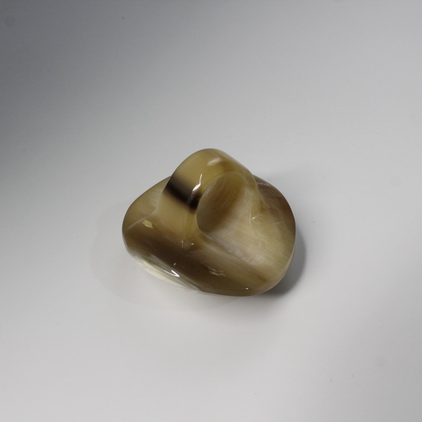 Large Round Horn Ring