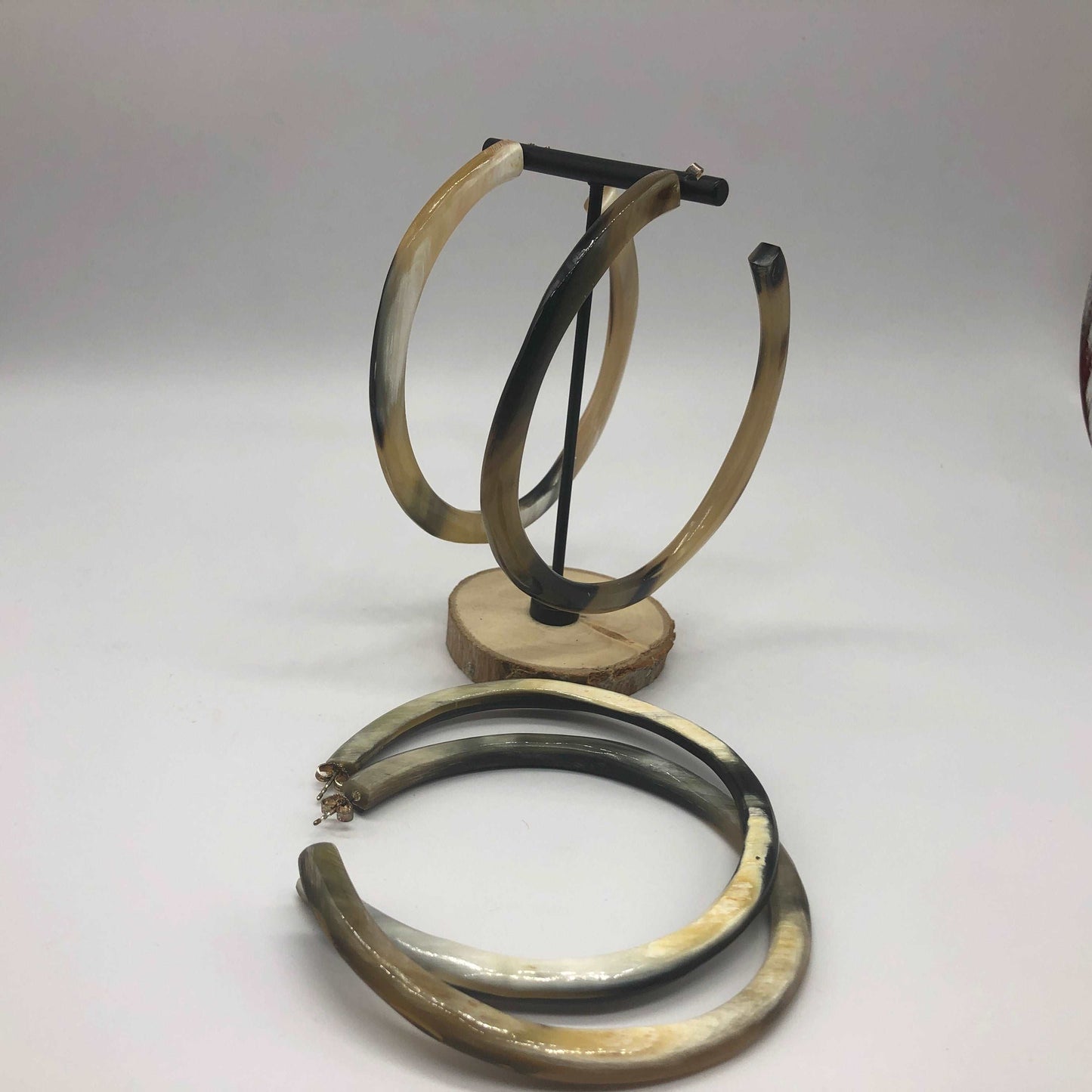 Oversized Horn Hoops 90MM