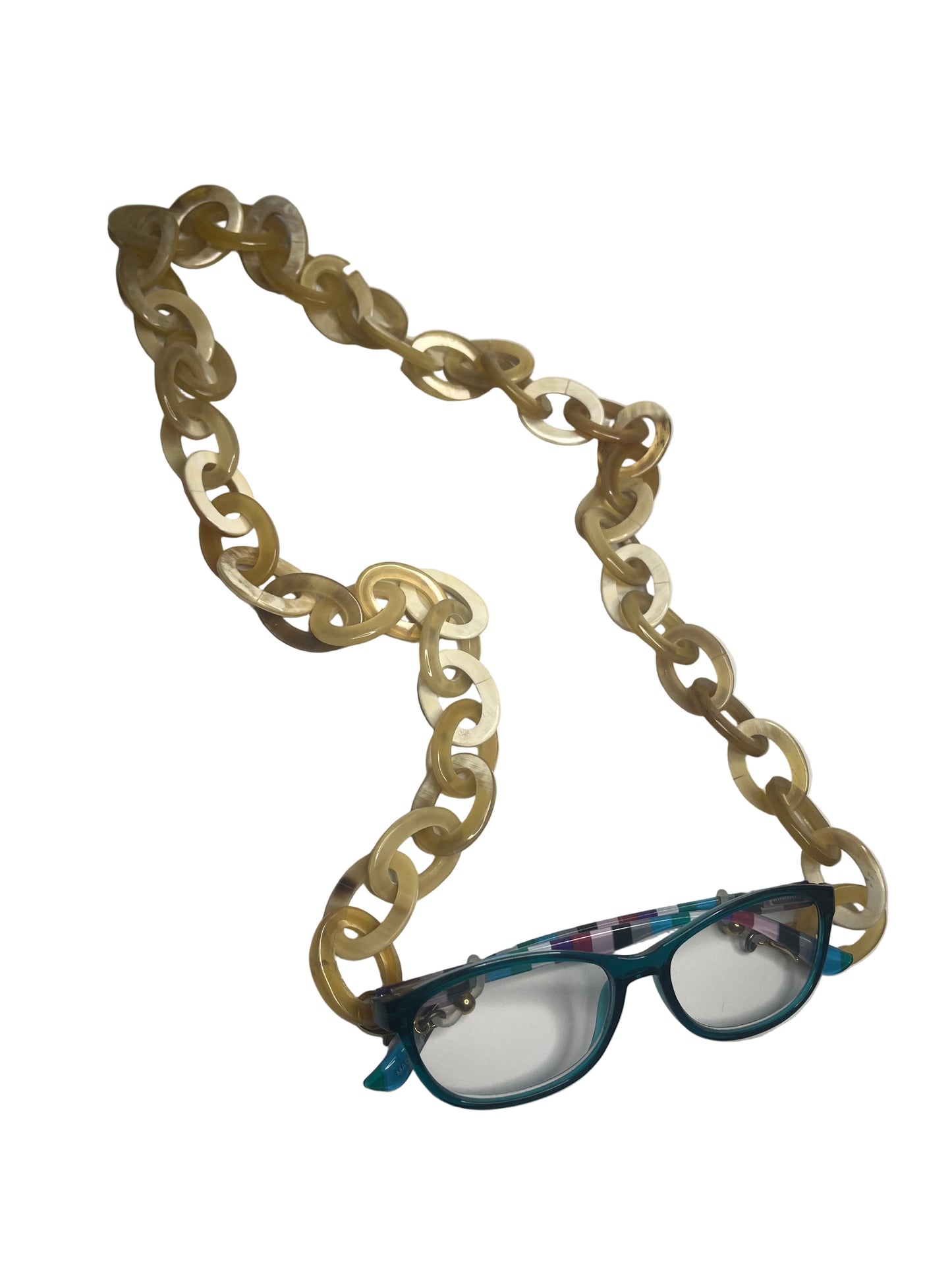Chunky Horn Link Eyeglass Holder