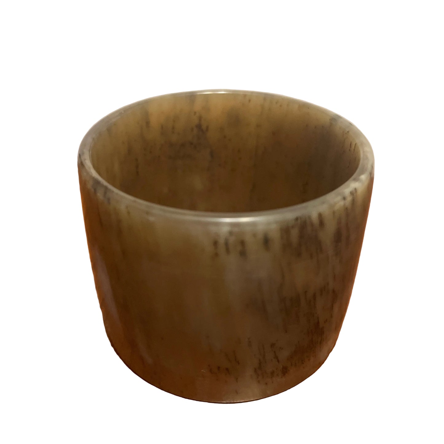 55MM Buffalo Horn Slip on Bangle  — Handmade, Sustainable, Black & Brown