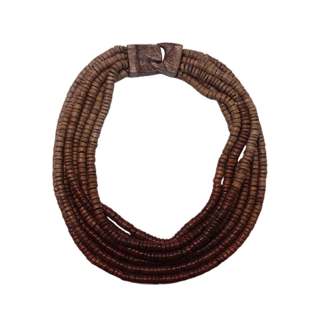 Ombre Coconut Shell Necklace