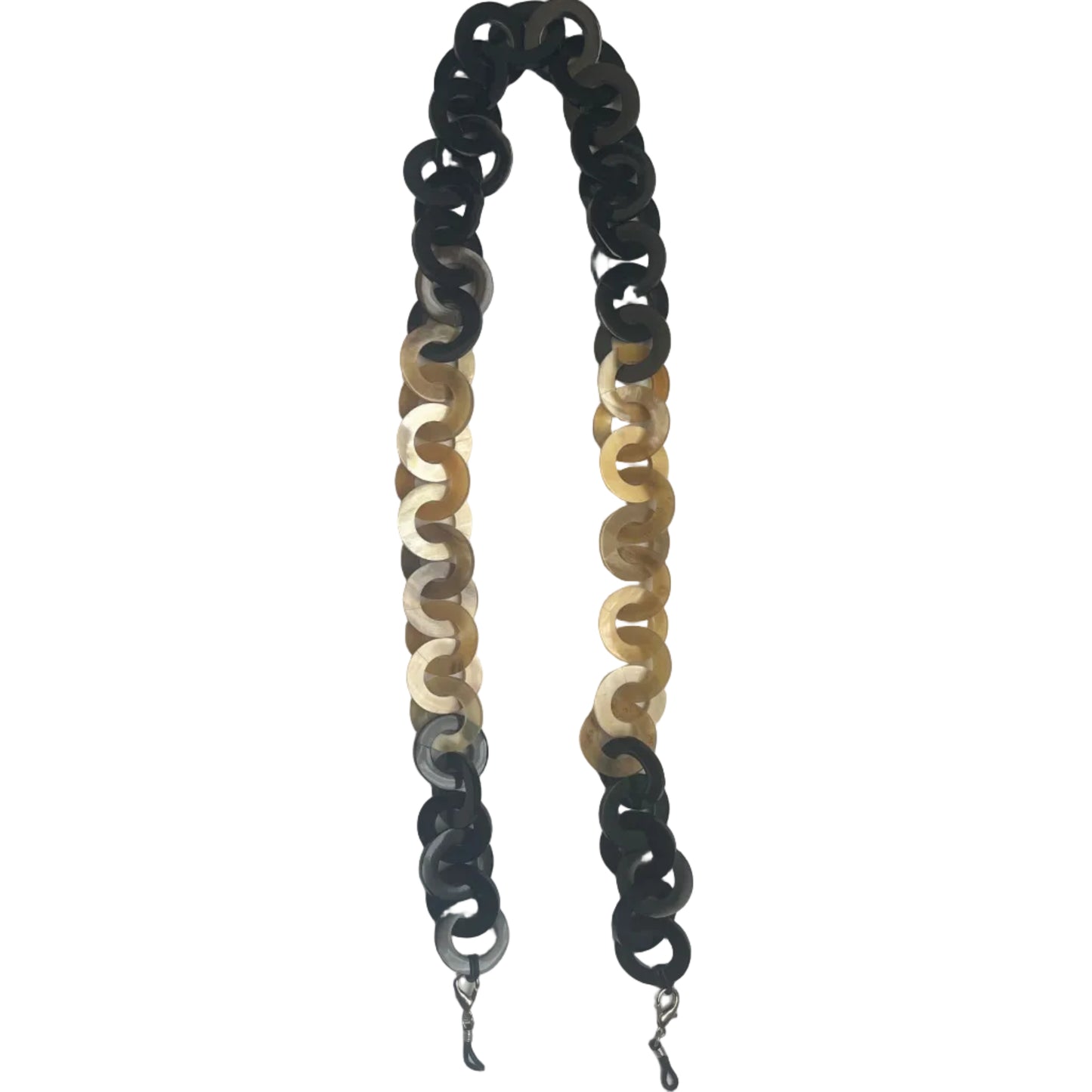 Buffalo Horn Link Eyeglass Holder – Artisan Carved & NYC Finished