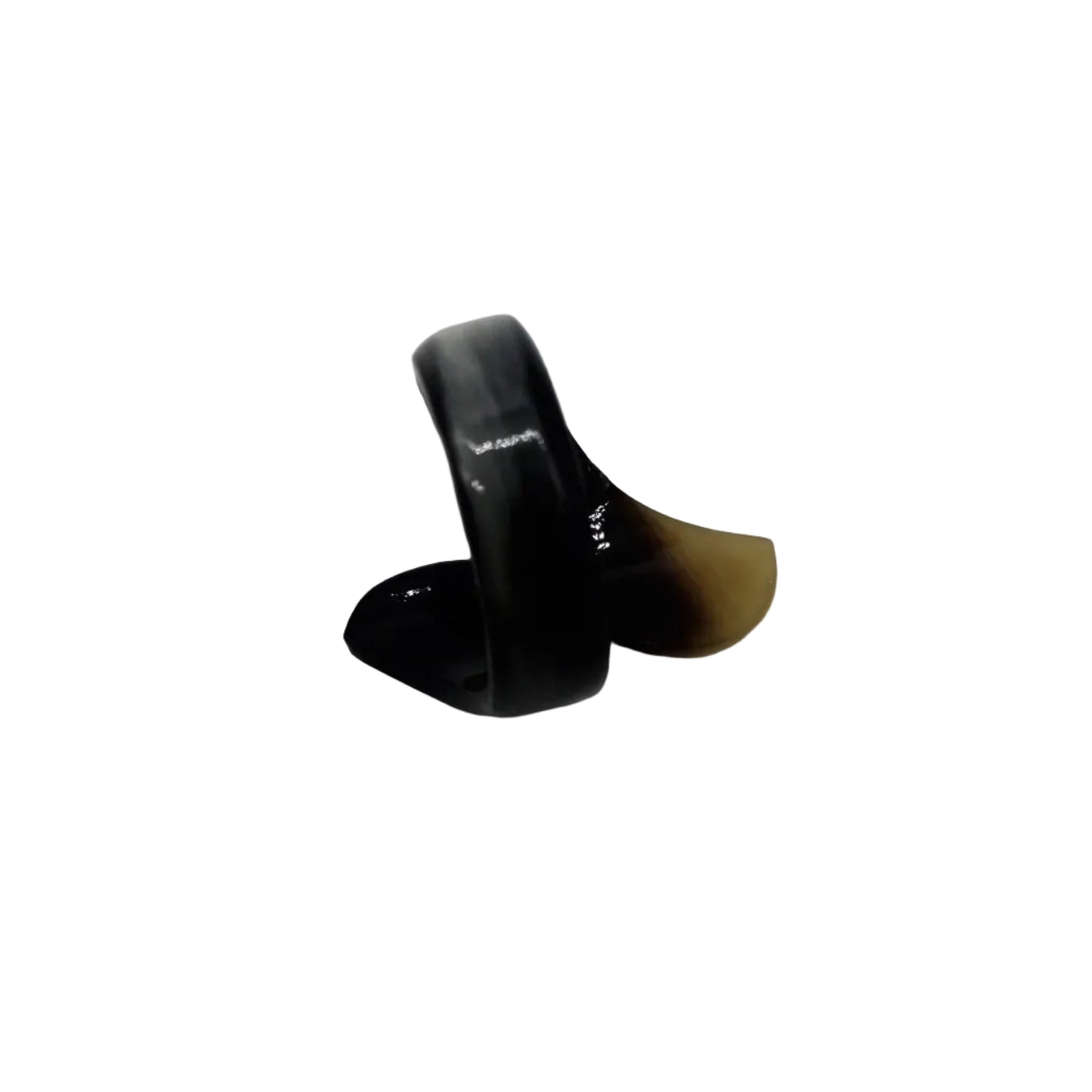 Buffalo Horn Bypass Ring – Handcrafted Natural Statement Jewelry from Ethically Sourced Horn