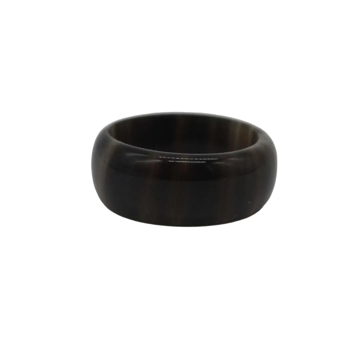 8MM Buffalo Horn Band Ring