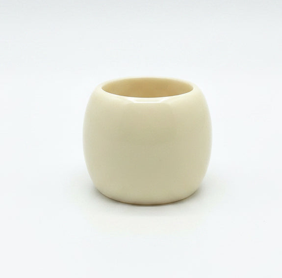 Buffalo Bone Ring — 20MM Hand‑Carved Natural Bone Band