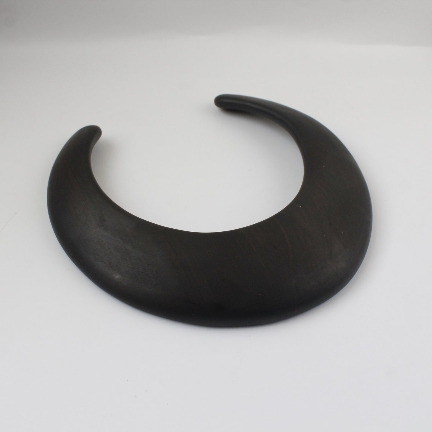 Handcrafted Ebony Wood Choker Necklace from Mali