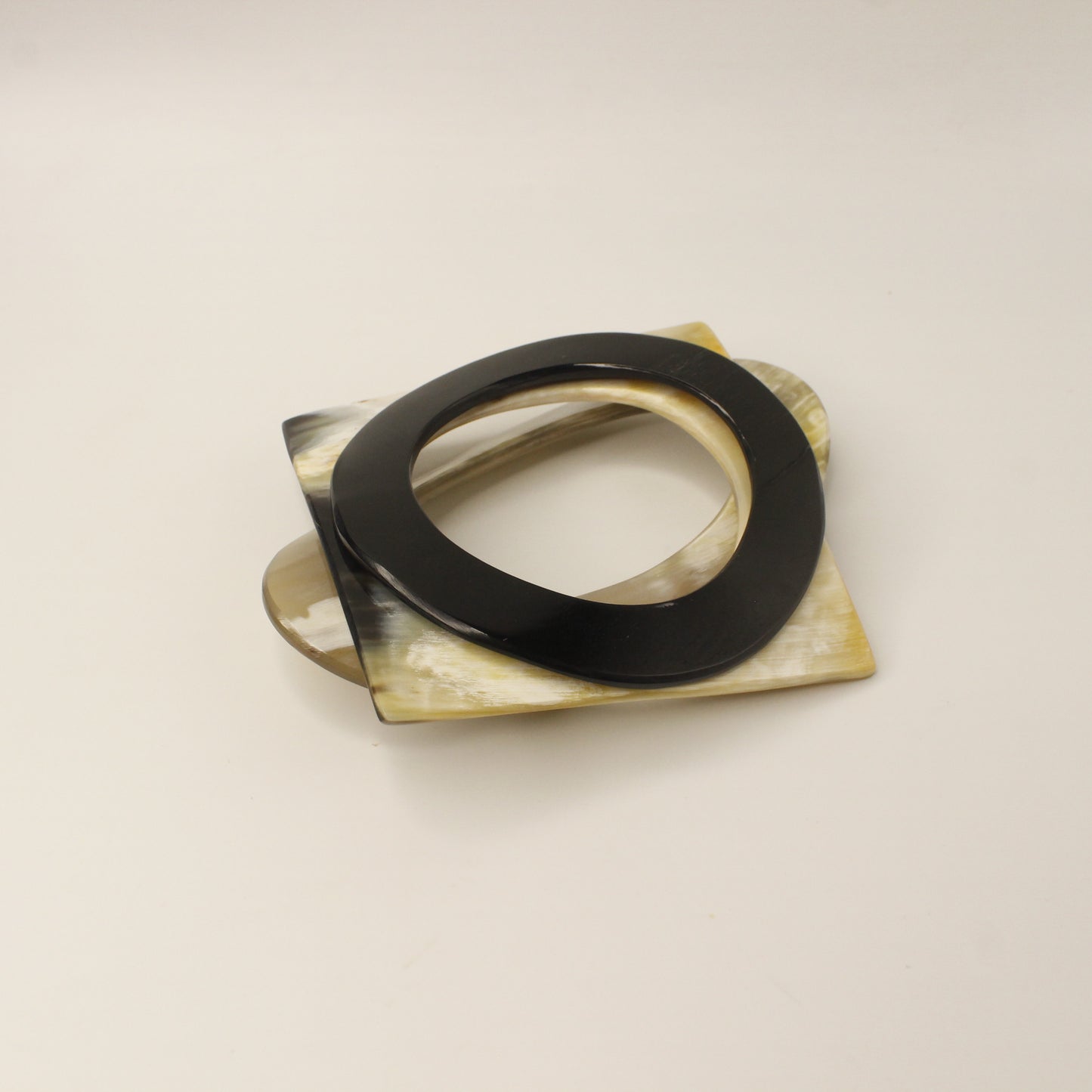 Geometric Shape 3pc Bangle Set