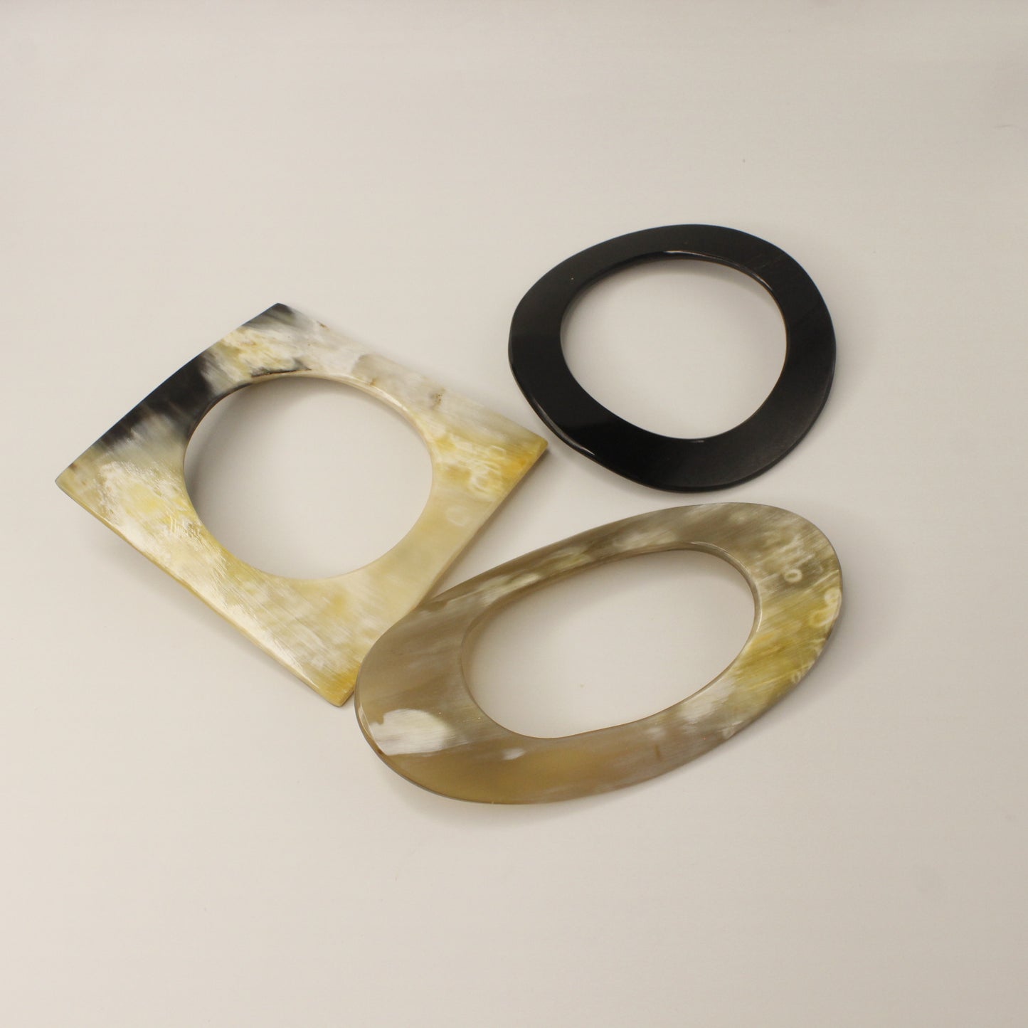 Geometric Shape 3pc Bangle Set