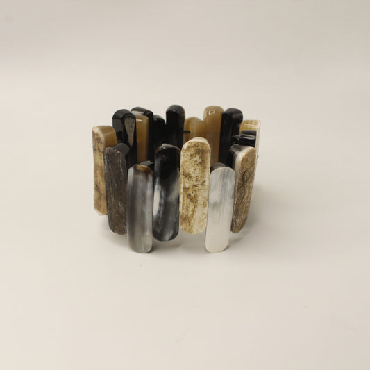 Organic Horn Stretch Bracelet