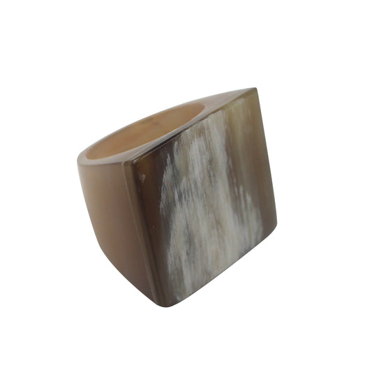 Square Horn Ring