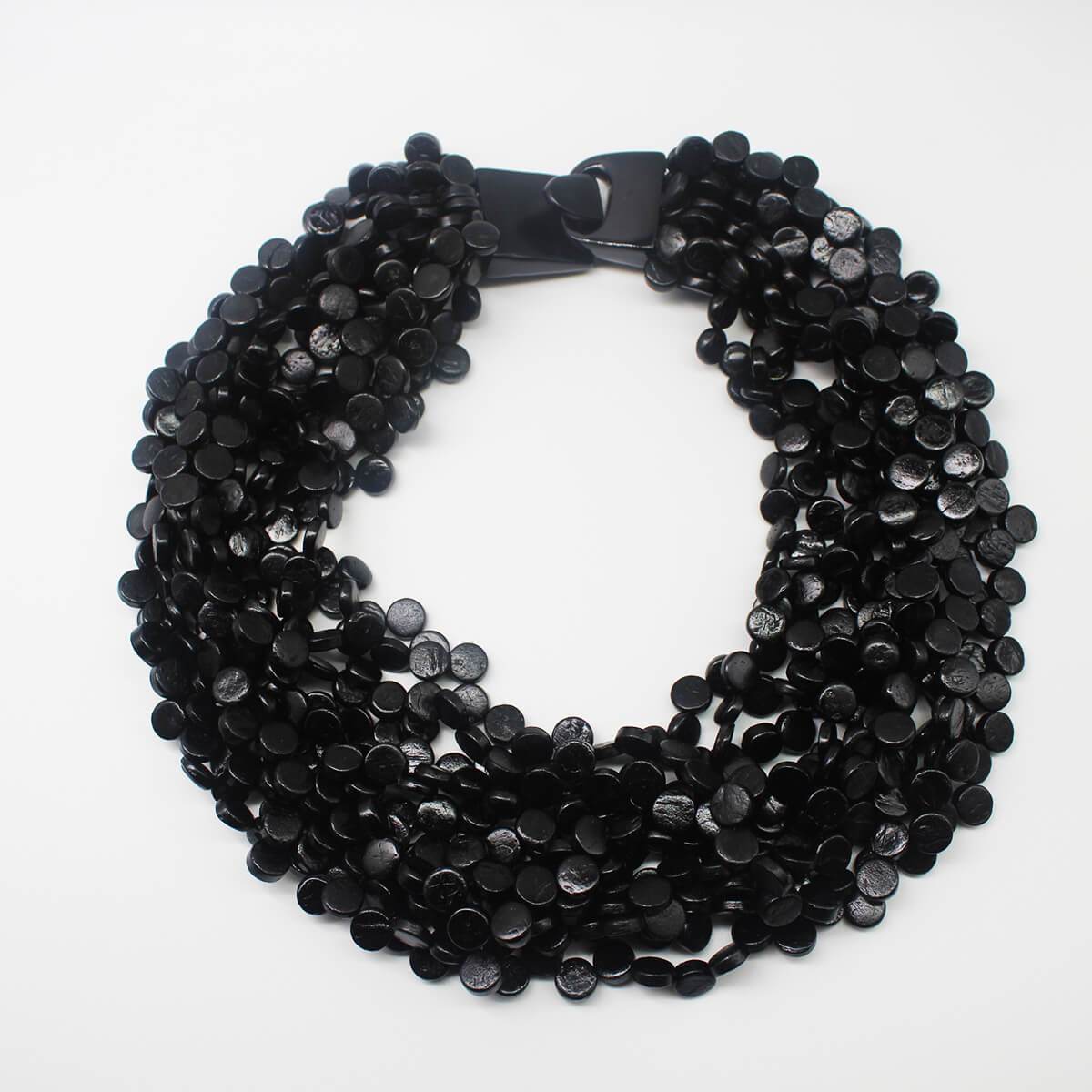 Coconut Shell Bead Necklace