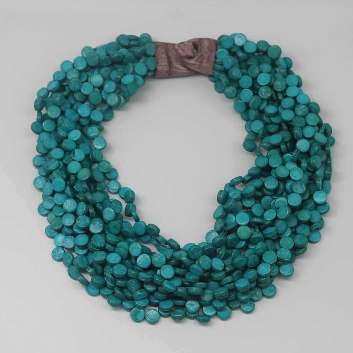 Coconut Shell Bead Necklace